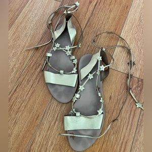 Loeffler Randal ankle wrap sandals